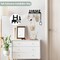 Key Holder Wall Mount, Home Decorative Metal Self Adhesive Key Hanger with 10 Key Hooks, 2 Installation Options, Black